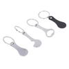 Aluminum Alloy Shopping Trolley Keychain Portable Alternative Shopping Trolley Keyring