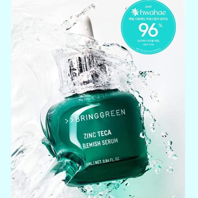 Bring Green Zinc TECA Trouble Serum 50ml + Refill 25ml | Calming & Barrier Care