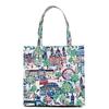 Women's Large Capacity Letter Print Handbag Nylon Shoulder Bag Student Tote Bag