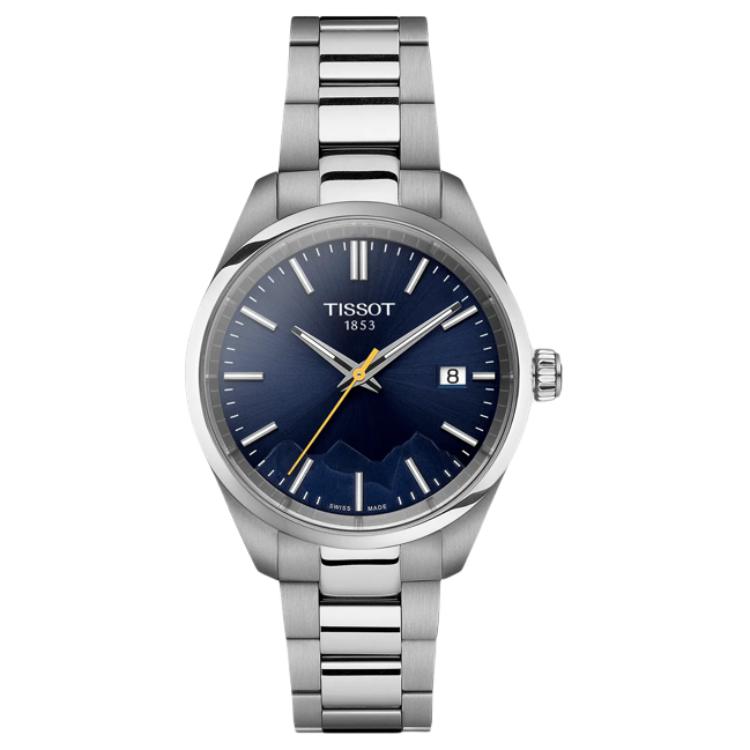 

TISSOT PR Quartz Movement 100m Water Resistance Women s Watch 34mm Blue Dial Stainless Steel Case T150.210.11.041.01 Blue Dial