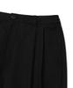 COVERNAT Peached Tr Double-Pleat Semi-Wide Fit Pants Black