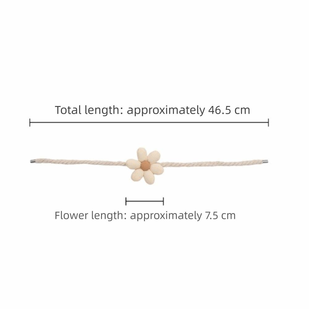 Flower Shape Window Curtain Buckles Magnetic Curtain Rope Holders Home Decoration