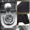 Compatible Gear Shift Knob & Leather Dust Cover for 0418 New/Old Model Manual Transmission Lever