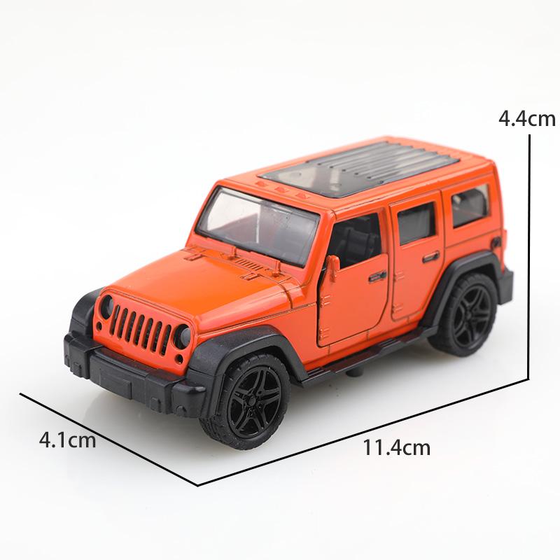 (Bagged) 1:38 Hummer Die-cast Model Car, Off-road Vehicle, Boy's Toy Model, Car Ornament, Children's Toy.