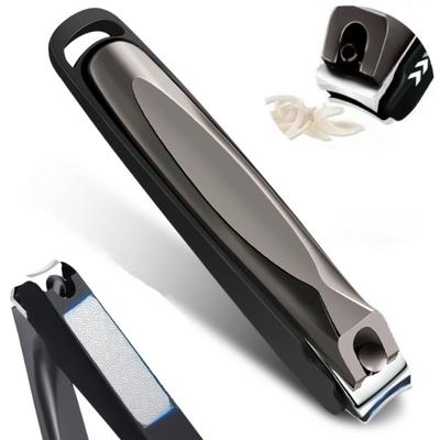YAMOOCO Nagelknipper Nagelkraser Premium Nagelknipper met Gemak Geschikt voor en Geweldig Cadeau [Spatwaterdicht, 2-zijdig Meegeleverd] Scherpe, Antislip