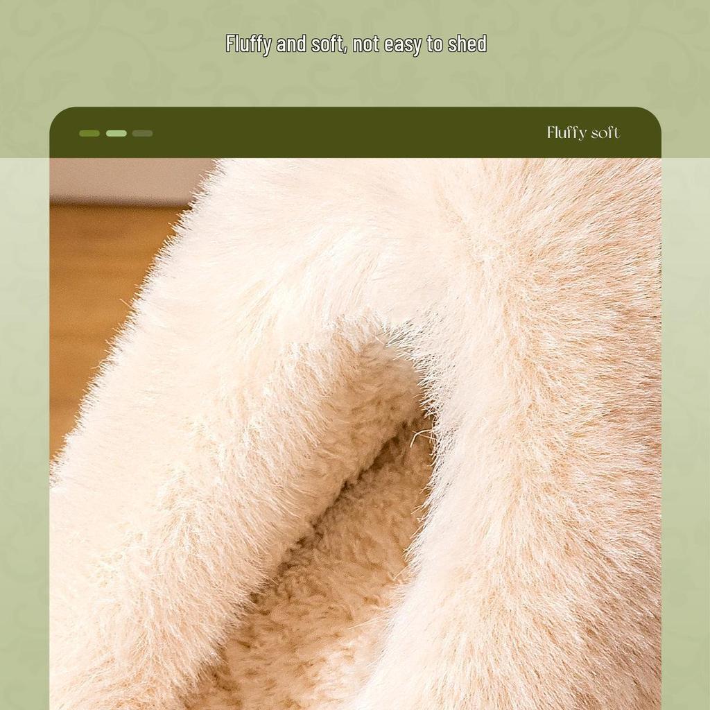 Winter Cartoon Cotton Slippers: Warm, Anti-slip Indoor Shoes for Men & Women with Plush Velvet.