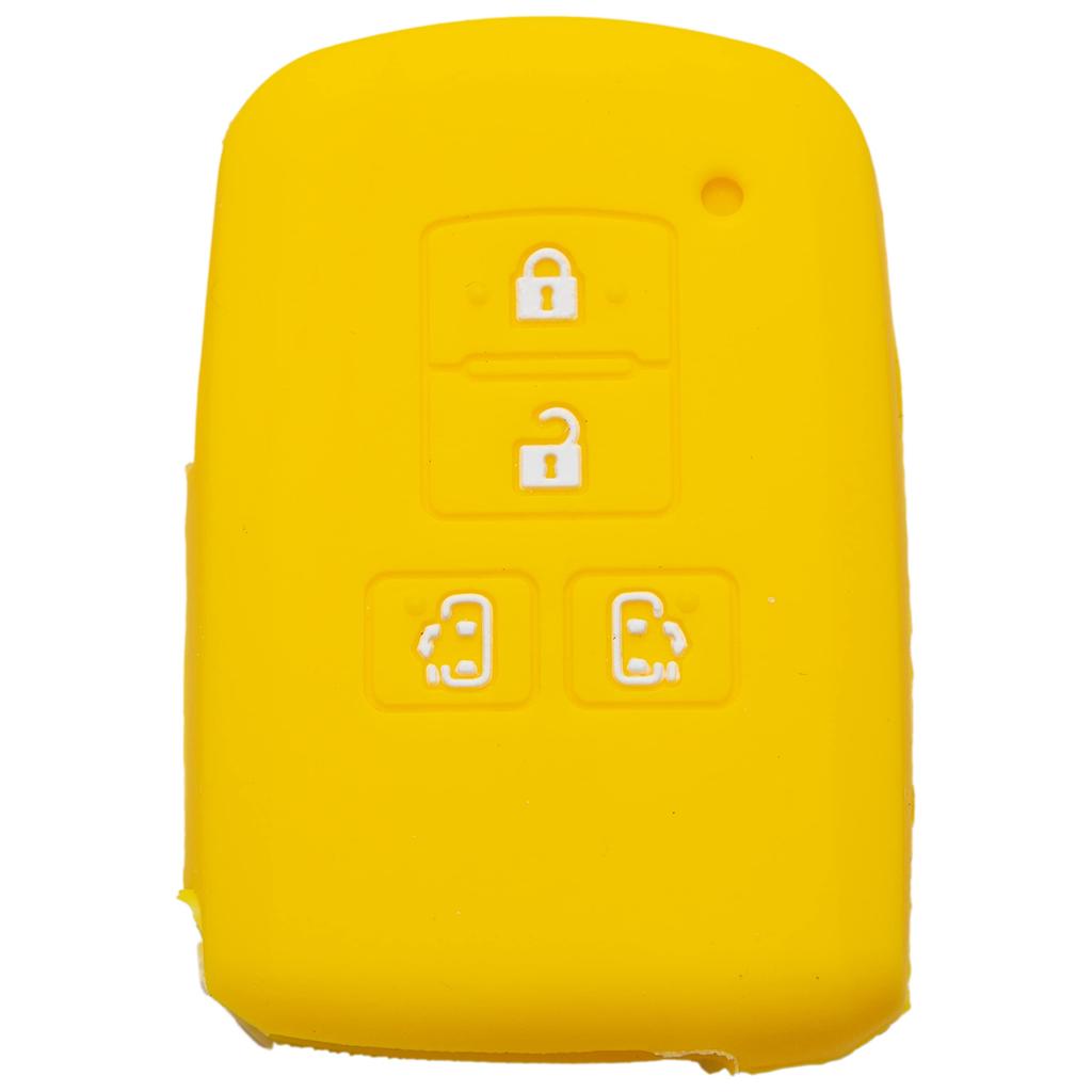 MALAKO Toyota Smart Key Silicone Cover 4 Button Cover Key Case Key Cover Silicone