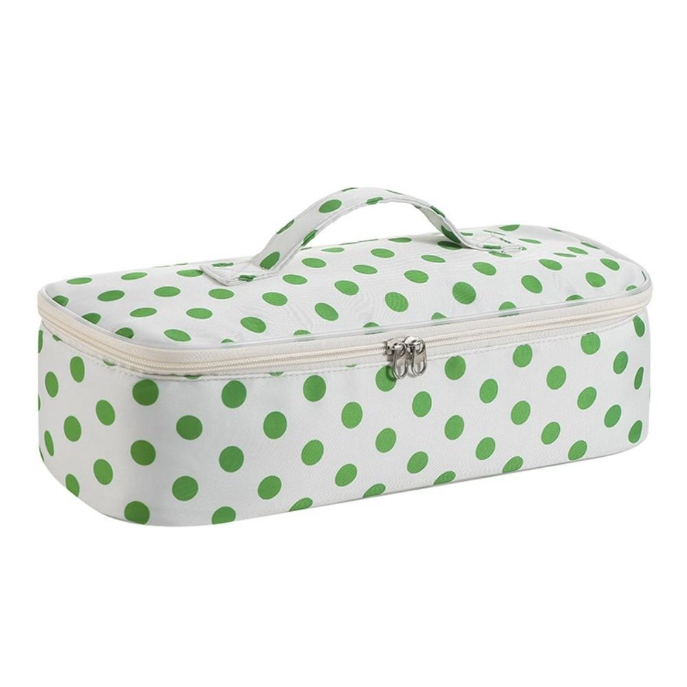 Handbag Blow Dryer Pouch Quilted Cotton Curling Iron Organizer Hair Dryer Bag Bathroom Storage
