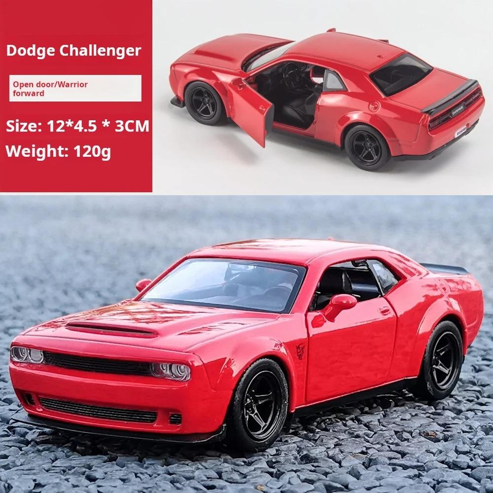 1:32 Simulation 1970 Dodge Charger Alloy Sports Car Model Pull Back Luxury Car Children's Toy Gift Ornaments