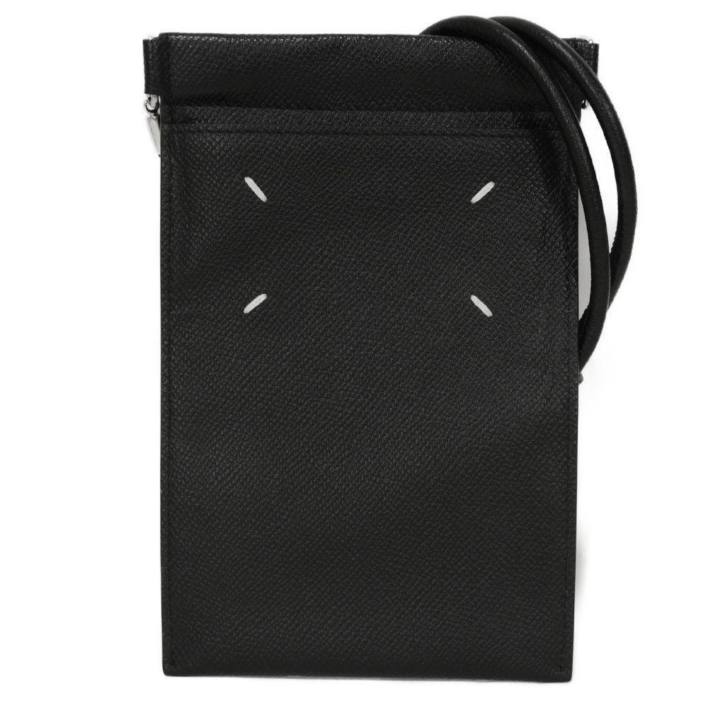 

Used 65992 Smartphone Pouch SA1VZ0002 7921 Grainy Calfskin Crossbody Pouch, 4 Stitches, Black Unisex from Japan