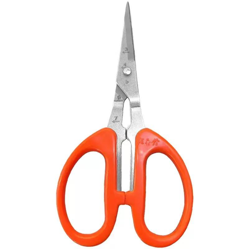 Wang Wuquan Stainless Steel Gardening & Pruning Shears - Straight Head, Ideal for Grapes & Vegetables