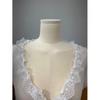 C S In The Room Sheer Frill laCe Strap buStier blouSe 2Color C