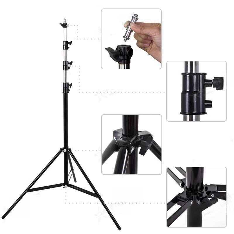 TEXIAN 4-Meter Heavy-Duty Light Stand
