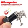Car Oil Drain Plug Bolt Magnetic Engine Oil Pan Drain Nut Carbon Steel for Honda Volkswagen Hyundai Kia Screws M14*1.5