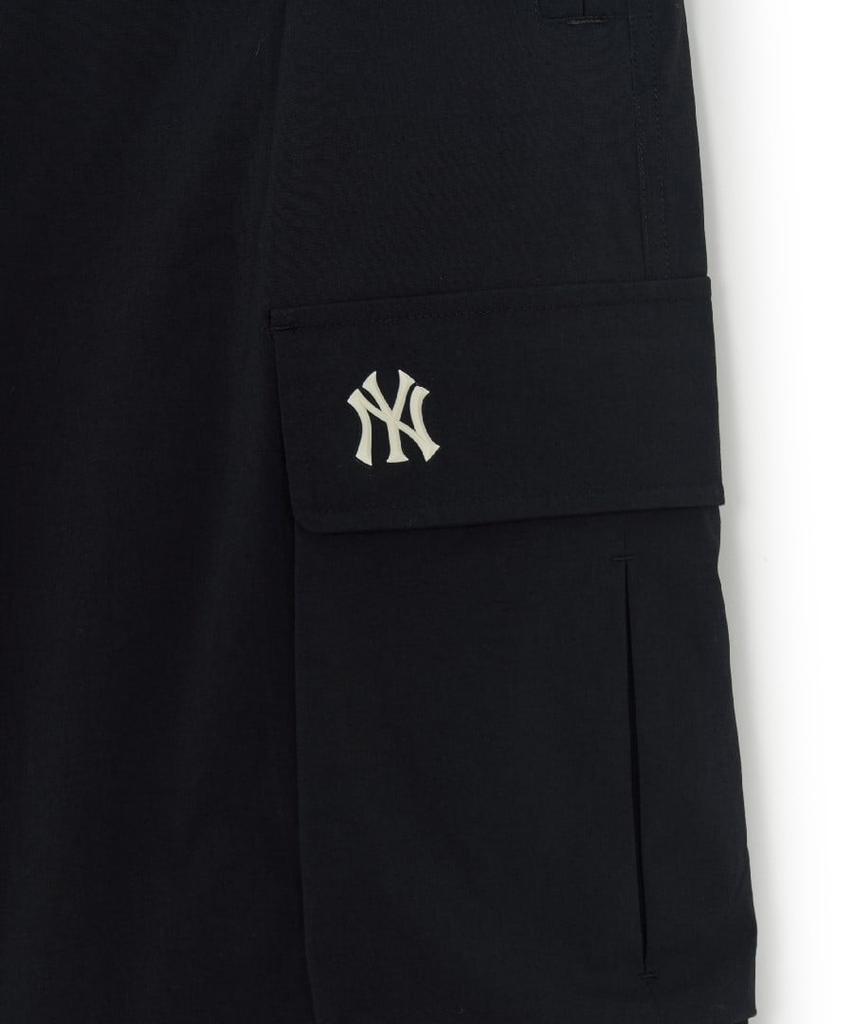 Emelbi Gorpcore Cotton Touch Volume Cargo Bermuda Shorts Ny (Black)
