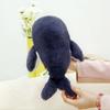 New whale doll throw pillow blue whale plush toy marine animal doll fish rag doll gift