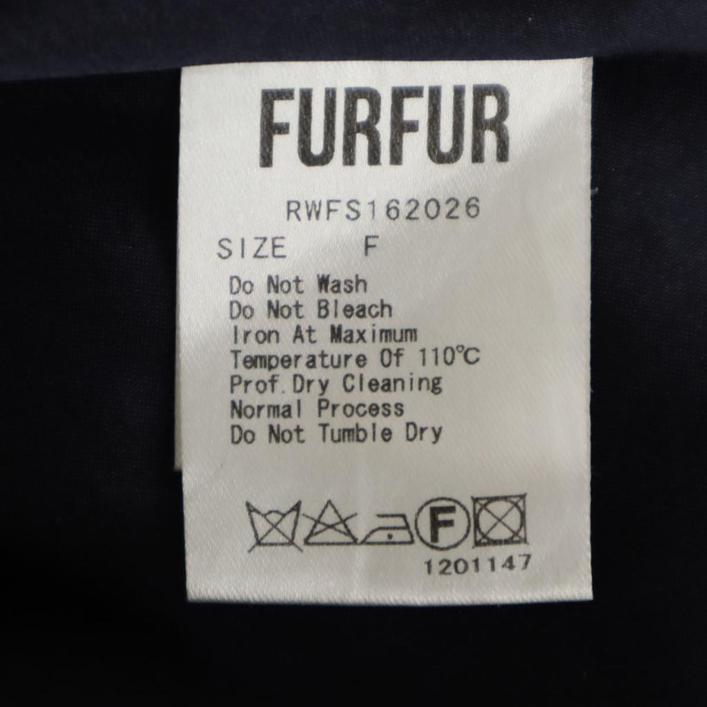 furfur made in Japan Midi Skirt F Navy Women Used