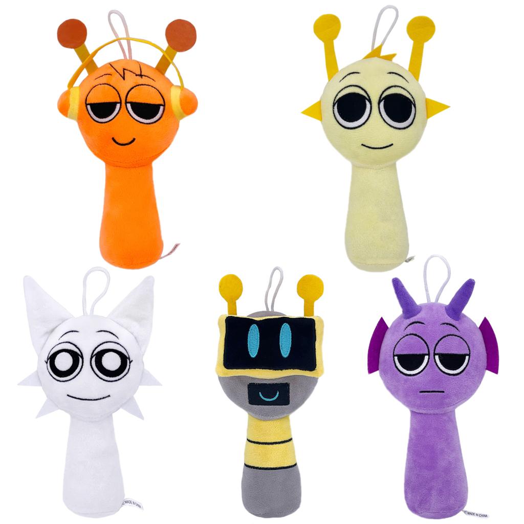 Sprunki Plush Toys Sprunki Incredibox Plush Doll Sprunki Game Cartoon Pillow Kids Birthday Gifts Stuffed Dolls Christmas Gift