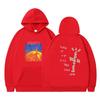 Travis Scott HITR Sun Hoodie Womens Oversized Sweatshirt Festival Streetwear
