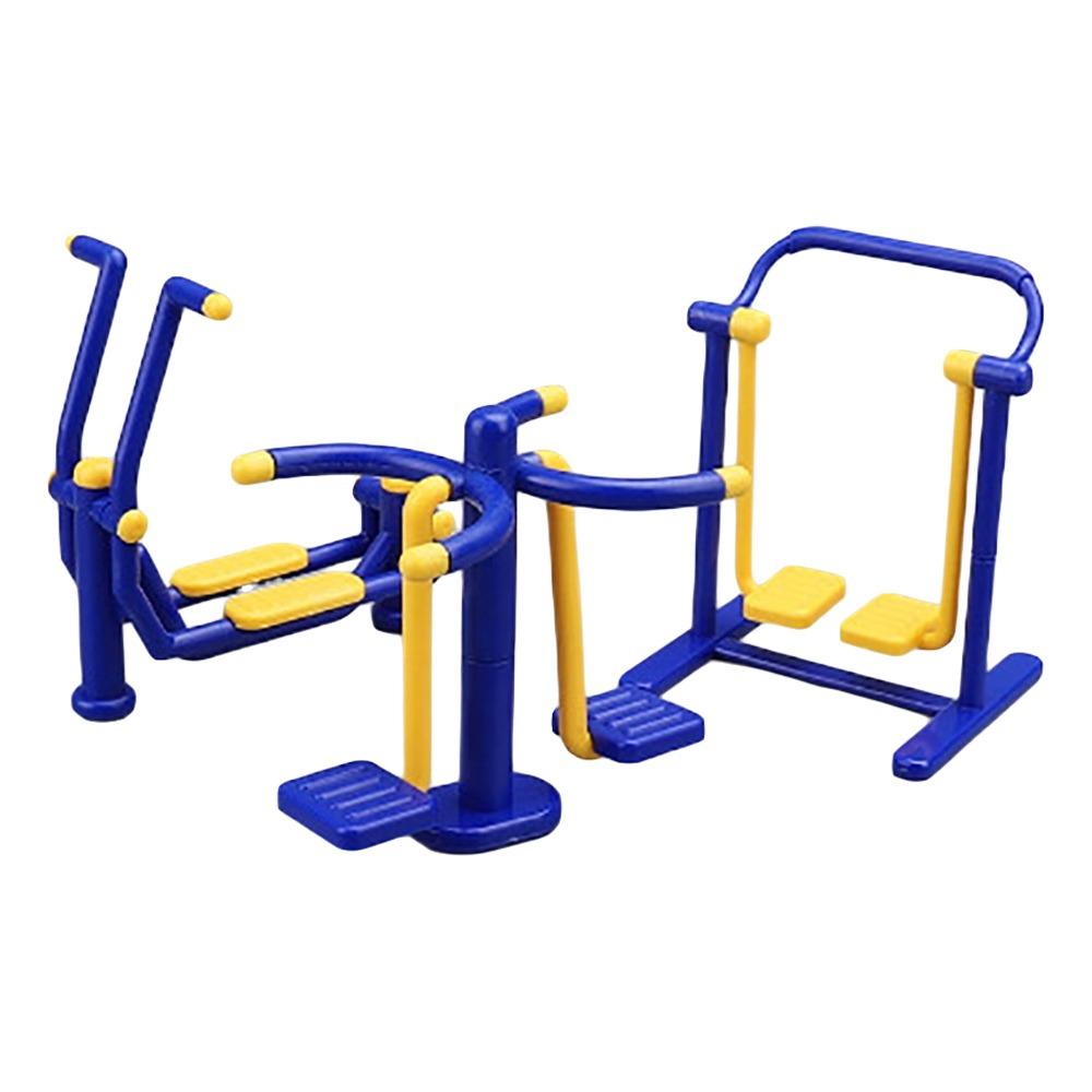 3PCS/Set Yellow&Blue Outdoor Sports Model Scene Model Sand Table Model Mini Dollhouse Scenes  Gift