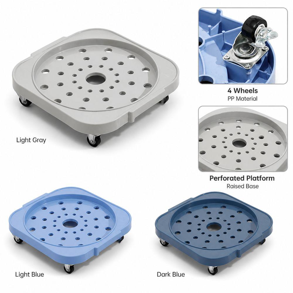 PP Gas Cylinder Dolly Gas Cylinder Stand  For Kitchen Cylinders Plant Pots and Buckets