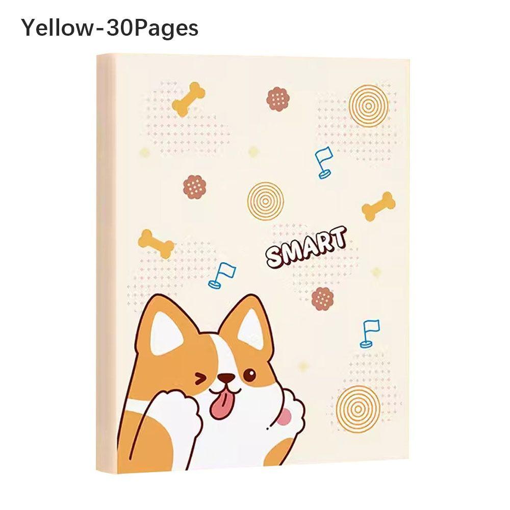 30/40/60 Pages A4 Cartoon Large Capacity Archives Bag File Folder Student Test Paper Storage School Office Stationery