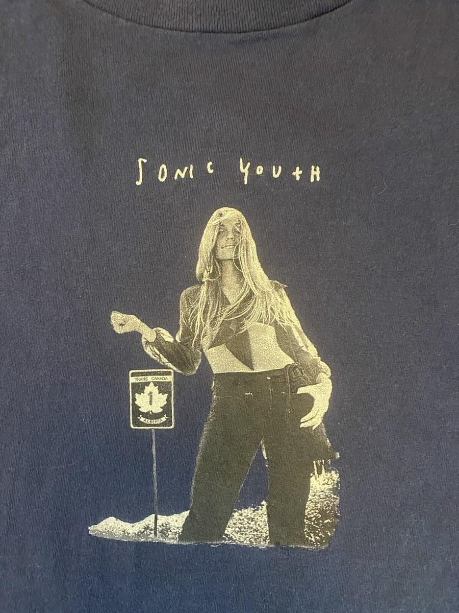 Sonic Youth Hitchhiker Shirt Classic Style Black Unisex Tshirt Reprint WA2734 Unisex T-Shirt XL