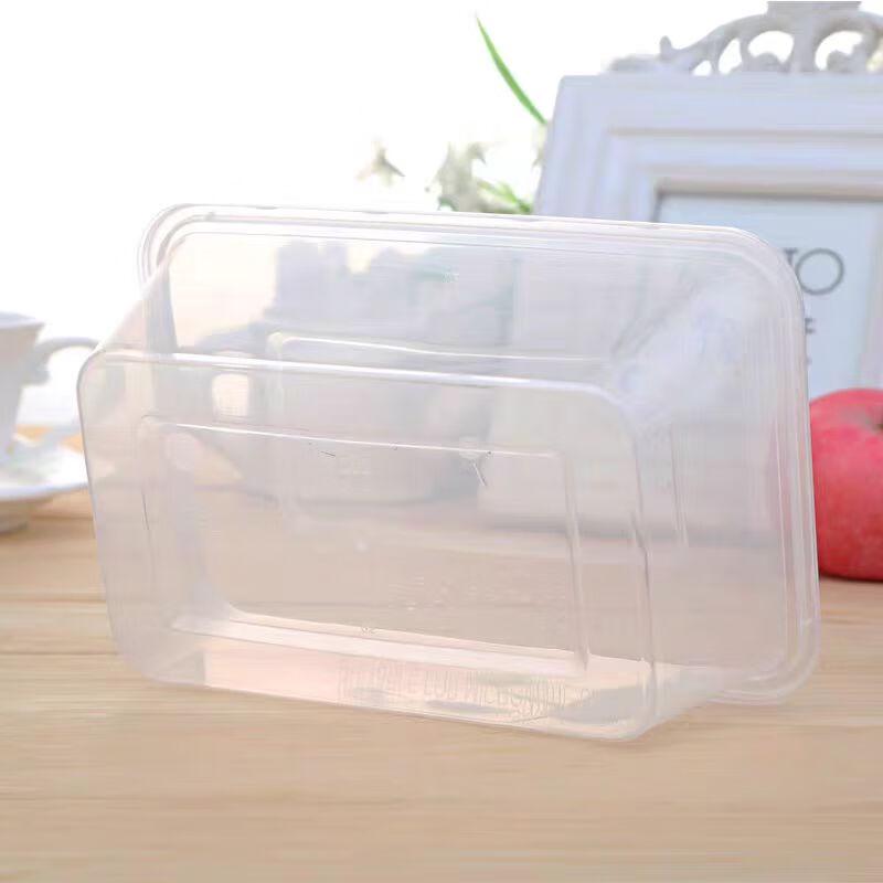 Disposable Rectangular Takeaway Food Containers