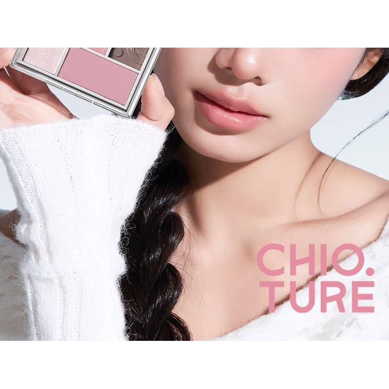 CHIOTURE - Textural 7-Color Eyeshadow Palette - 3 Types