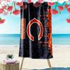 Chicago Bears Print Beach Towel, Large Soft Quick Dry Towel for Beach Camping Swimming