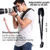 Waka Camera Neck Strap with Quick Release and Safety Adjustable Camera Shoulder Sling Strap for Olympus DSLR Cameras Retro Tether, Nikon, Canon, Sony,