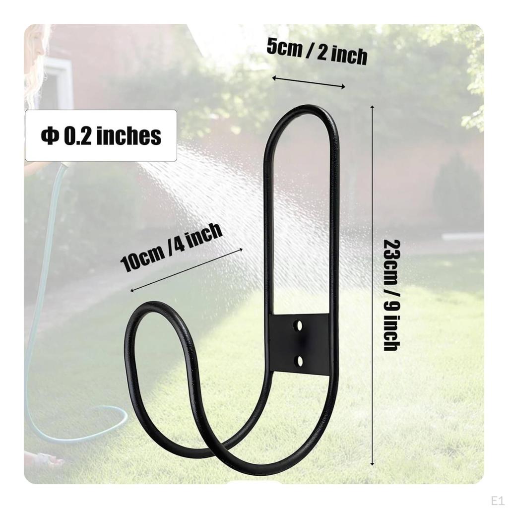 Hose Hanger Steel Cable Organizer Easy To Install Utility for Yard