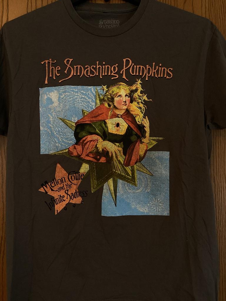 The Smashing Pumpkins - “Mellon Collie & Infinite Sadness” - Maglietta Grigia - L