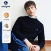 Men's Half-High Collar Wool-Blend Sweater