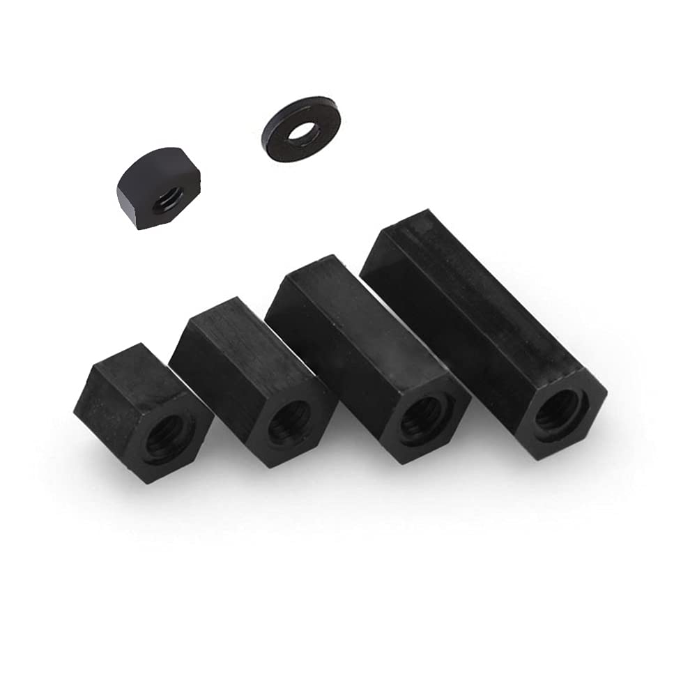 M3 Nylon Screw Nuts Set of 320 Hexagonal Spacer Screw