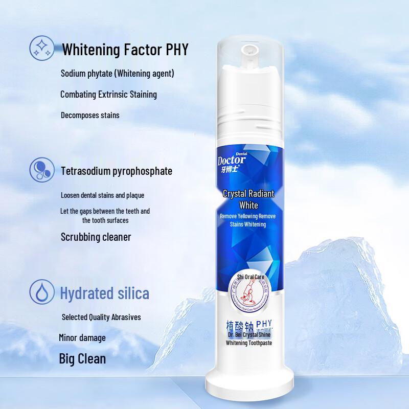 Dr. Tooth Crystal Bright Whitening Toothpaste