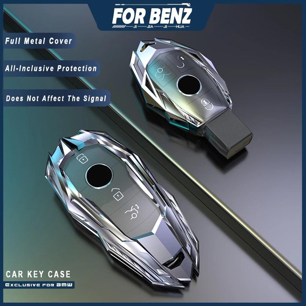 Fashion Car Remote Key Case Cover Shell For Mercedes Benz A C E S G Class GLC CLE CLA GLB GLS W177 W205 W213 W222 X167 AMG