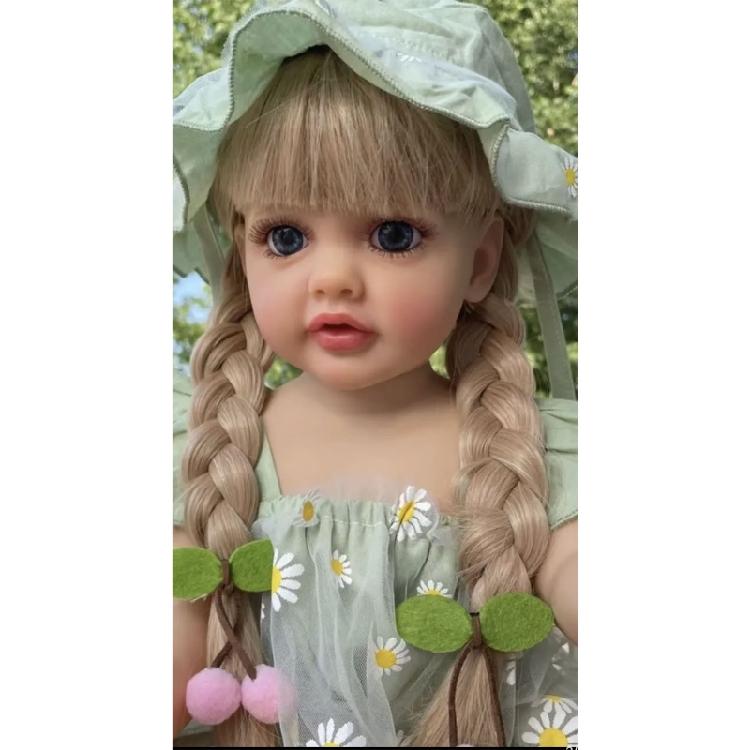 21'' Vinyl Reborns Sleeping Doll Girl Doll Life Like Toy that Looks Real