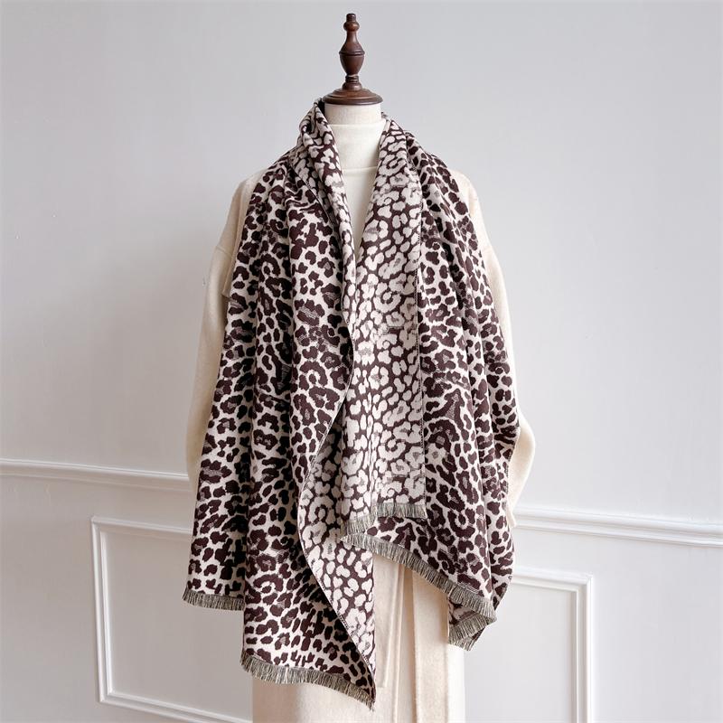 Thick Cashmere Blanket Women Scarf Warm Pashmina Shawl Winter Wraps Bufanda Print Design Poncho Echarpe Female Stole