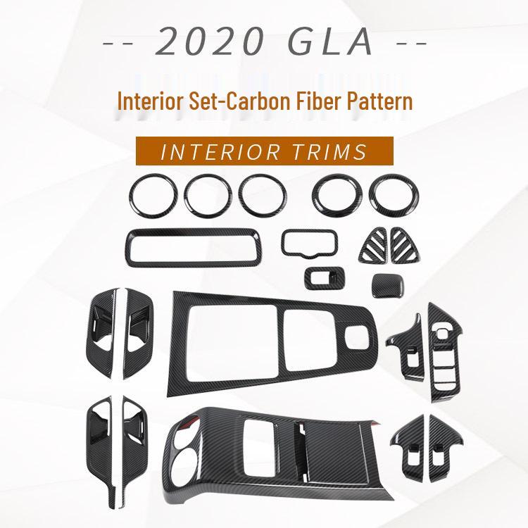 2020 Mercedes-Benz GLA Armrest Box Handle & Air Outlet Headlight Adjustment Sticker