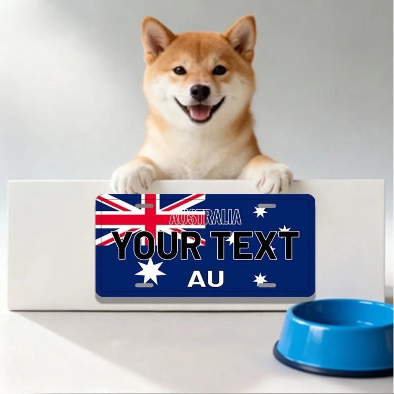 Custom Australia Aluminum Wall Art Metal Tin Sign for Home Decor белый