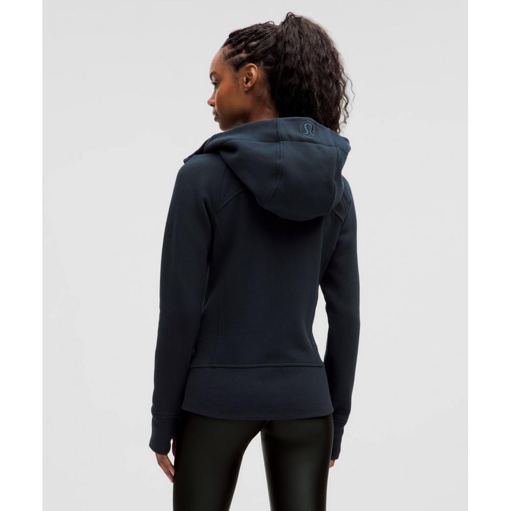 Lululemon Scuba Full Zip Hoodie True Navy Gold