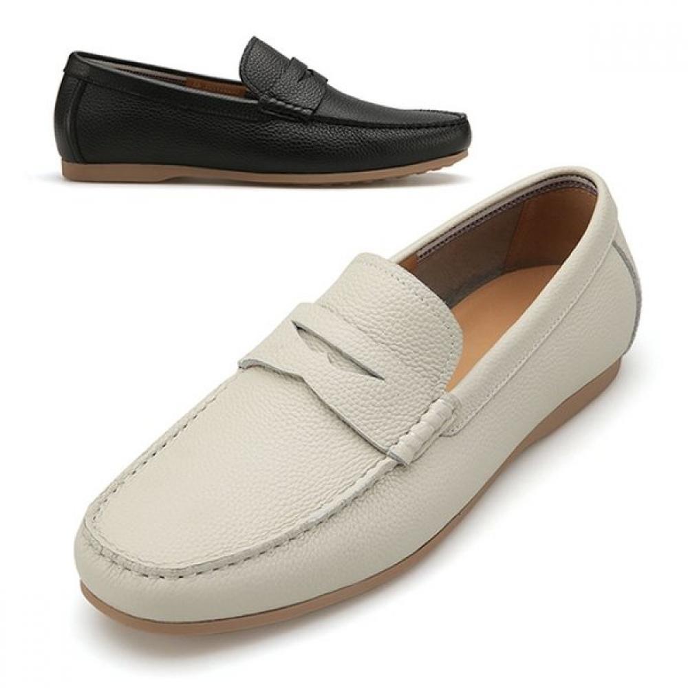 

MiSope Men S caSual Loafer 1cm 2color 022317701 Ivory/260