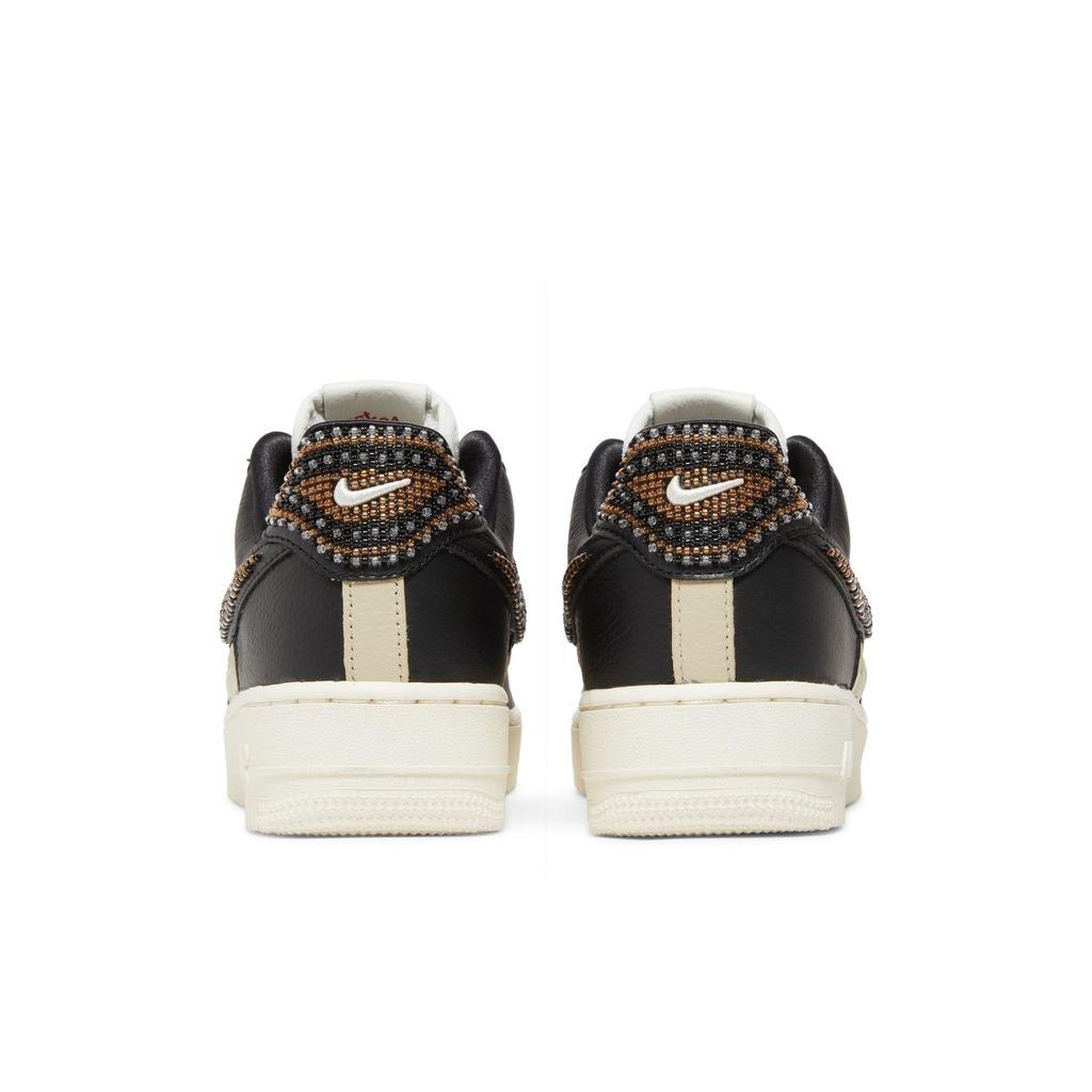 Nike Womens Air Force 1 SP 'The Sophia' (women's sizes) Black / Multi-Color / Sand / Sail Skateboard Shoes DV2957 001