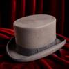 Wool Material Magician Hat Classic Design Wool Top Hat Gentleman Style Cylinder Hat  Party Wear