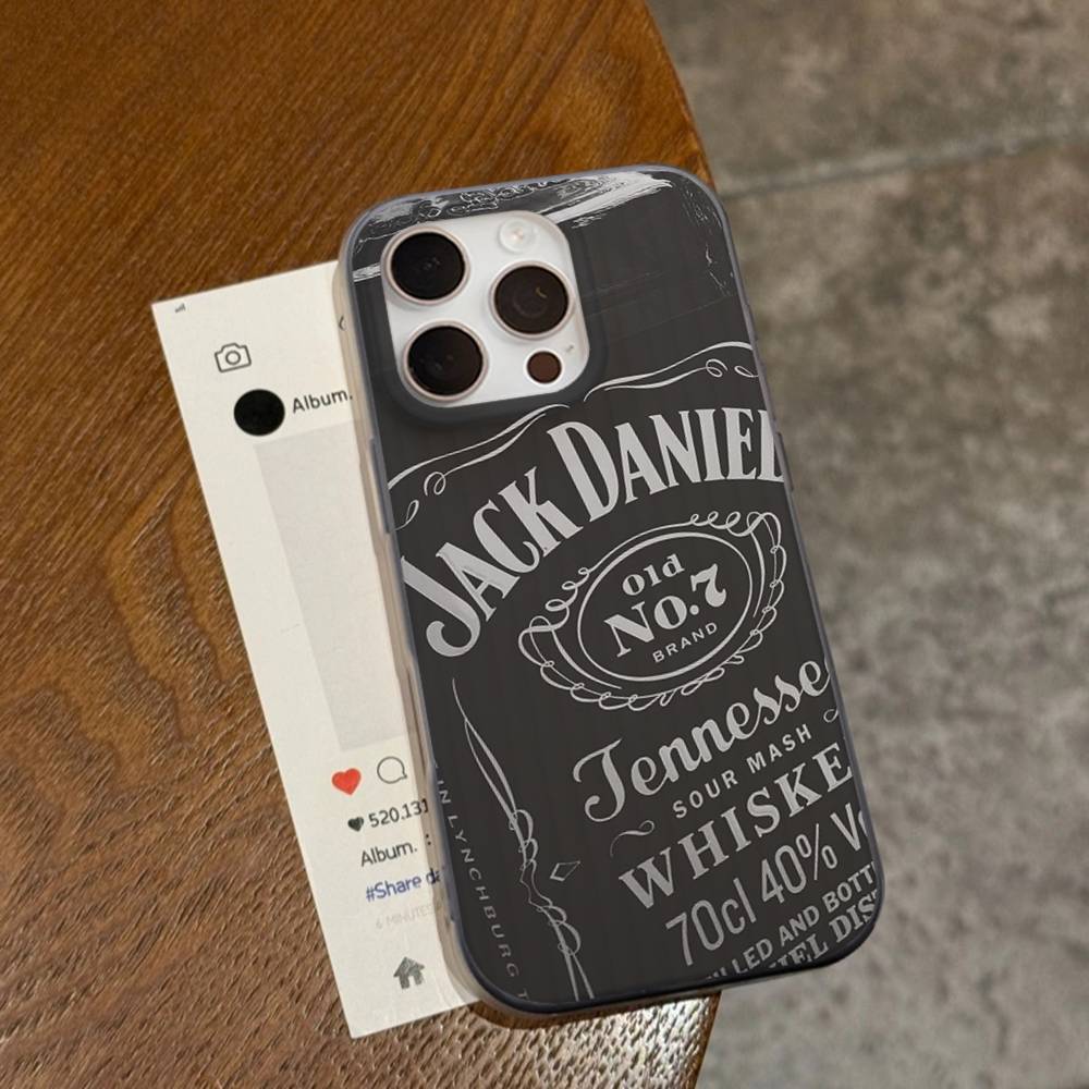 

Бренд J-Jack D-Daniel Розкішний чохол для телефону Для IPhone 17 16 15 14 13 12 11 Pro Max Plus Хвилястий бампер Задня кришка Корпус iPhone 15pro max