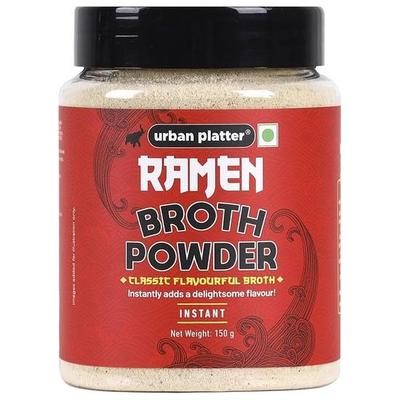 Urban Platter Caldo instantáneo de ramen al estilo japonés en polvo, 150 g (Sin glutamato monosódico | Umami | Base de sopa instantánea)