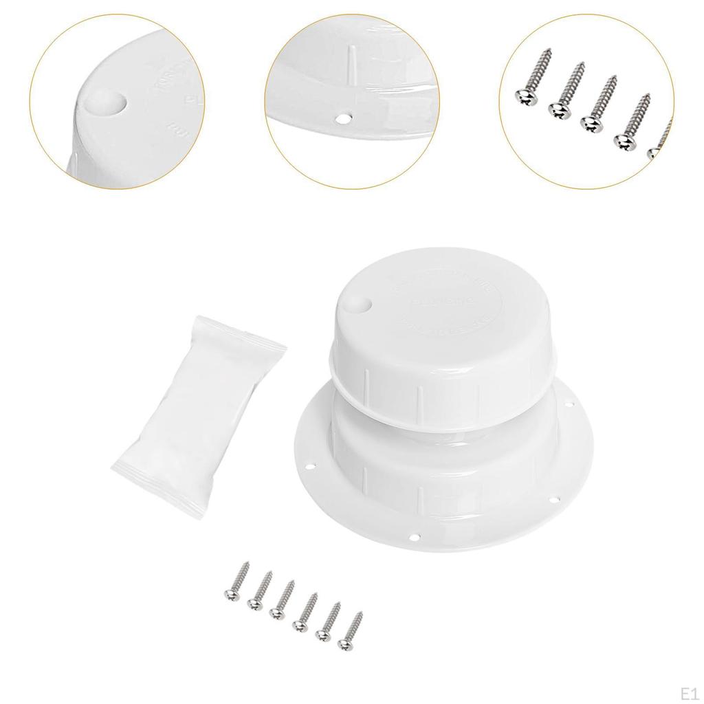 RV Plumbing Vent Cap Replacement Kit Sewer Vents for 1 to 2 3/8 inch Tube