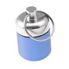 Mini Pill Keychain Holder Aluminum Alloy Storage Box Waterproof Organizer Travel Portable Pill Holder Earplug Container