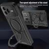 Phone Case for Xiaomi Poco F7 Ultra 5G/Redmi K80 Pro 5G Magnetic Case Shockproof TPU + PC Phone Back Cover with Kickstand